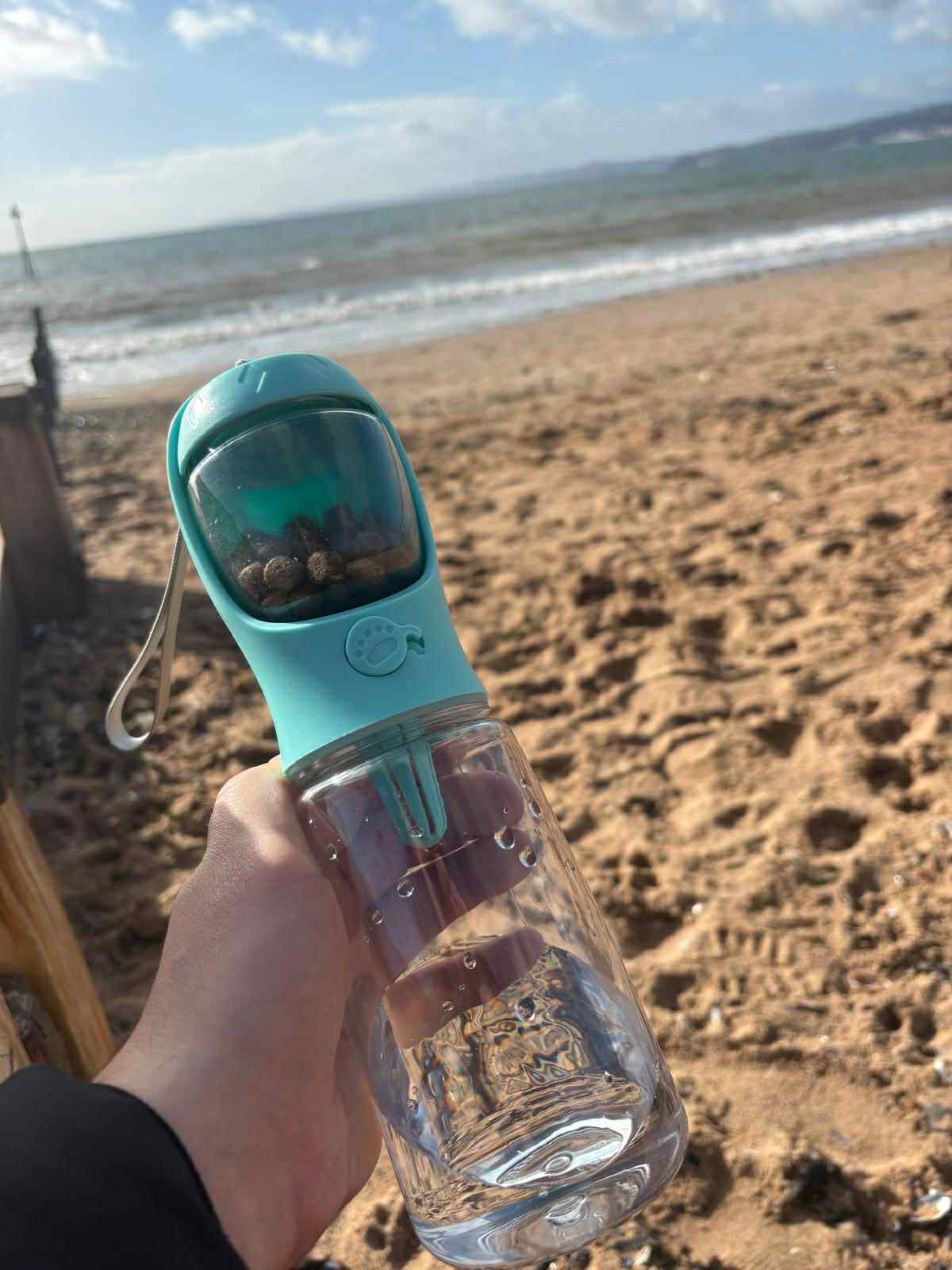 2 in 1 Pet Water Bottle